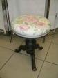 Tabouret de piano rond