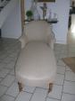 Chaise longue lambrequin