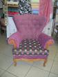 Bergre  coussin et dossier boutonn